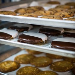 Famous 4th Street Cookie Company Black & White Cookie